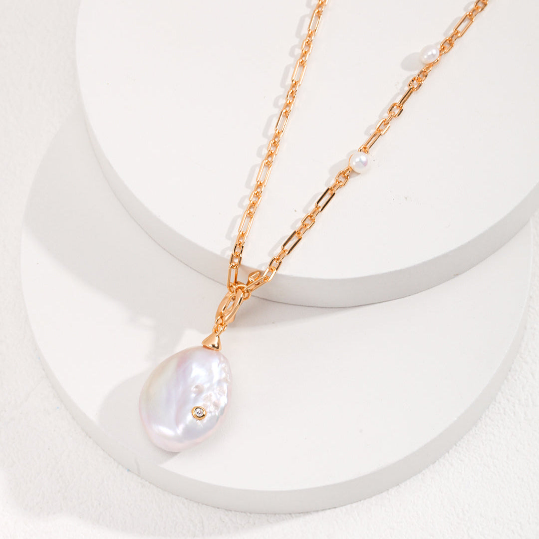 Baroque Pearl Necklace
