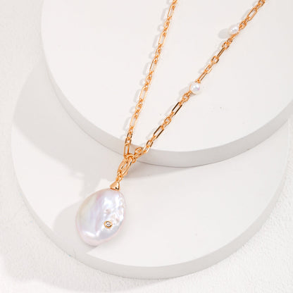 Baroque Pearl Necklace